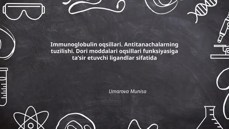 Immunoglobulin oqsillari