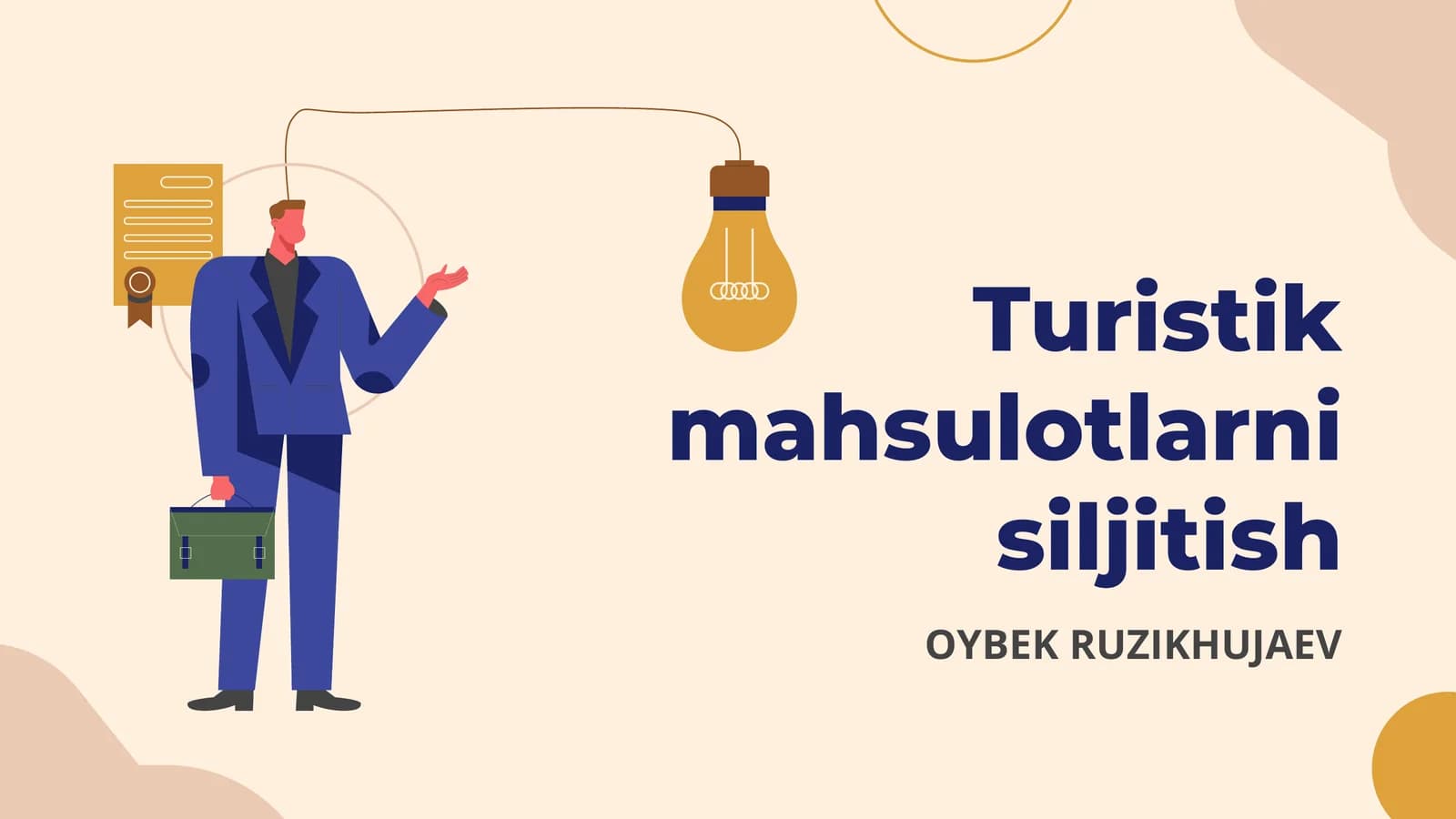 Turistik mahsulotlarni siljitish
