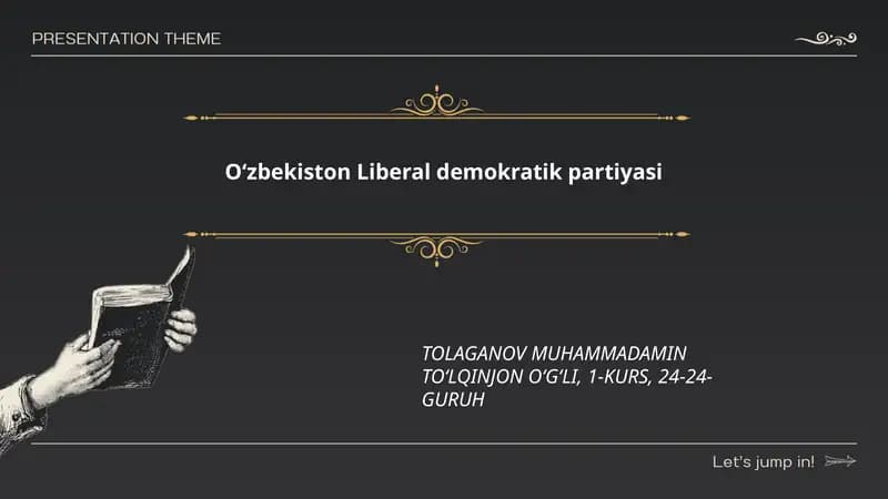 Oʻzbekiston Liberal demokratik partiyasi