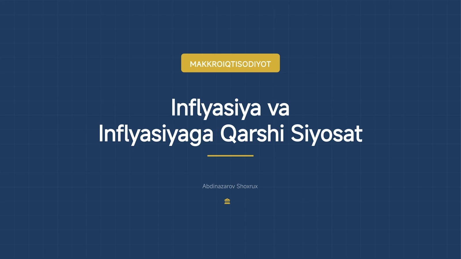 MAKROIQTISODIYOT