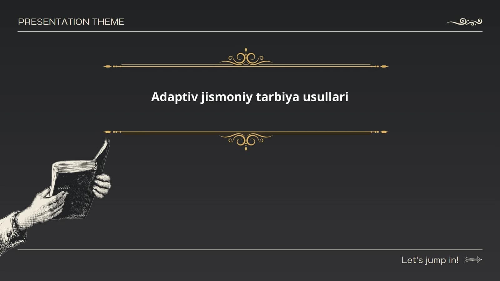 Adaptiv jismoniy tarbiya usullari