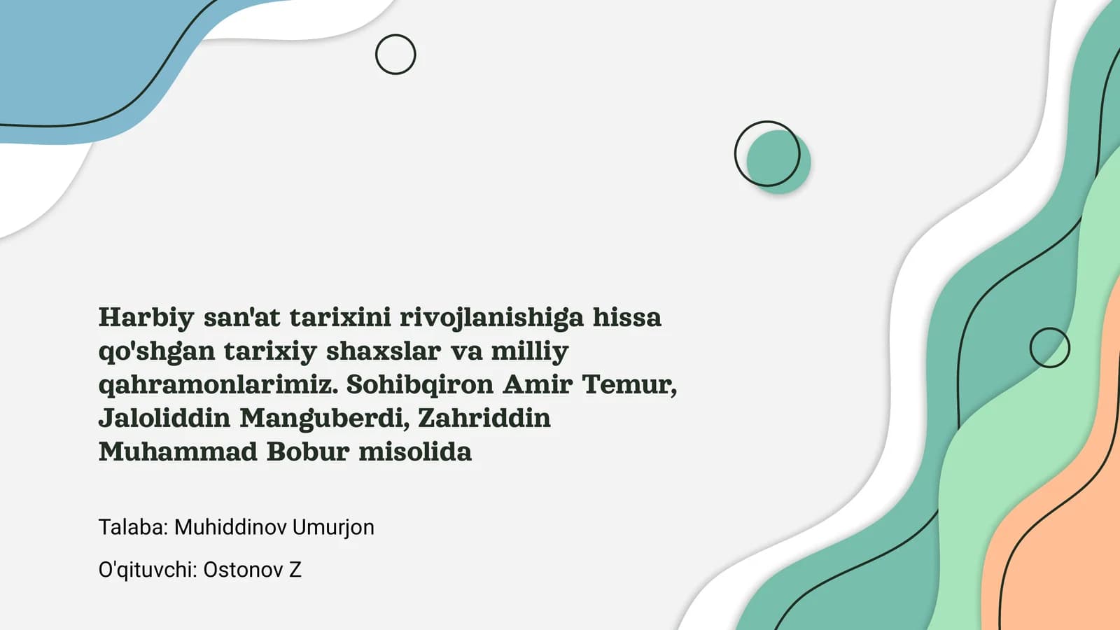 Harbiy san'at tarixi va rivojlanishi