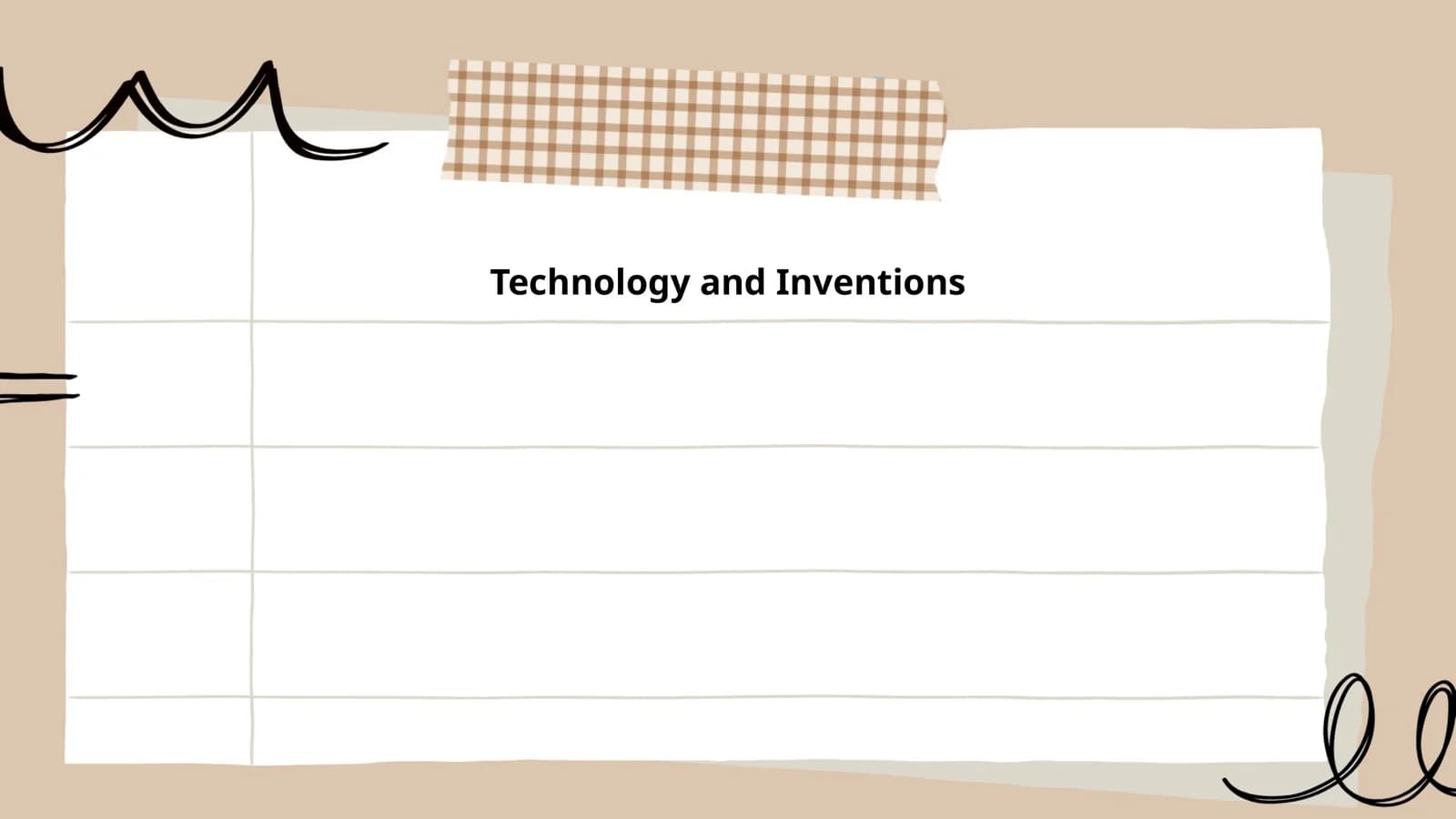 Technology and Inventions