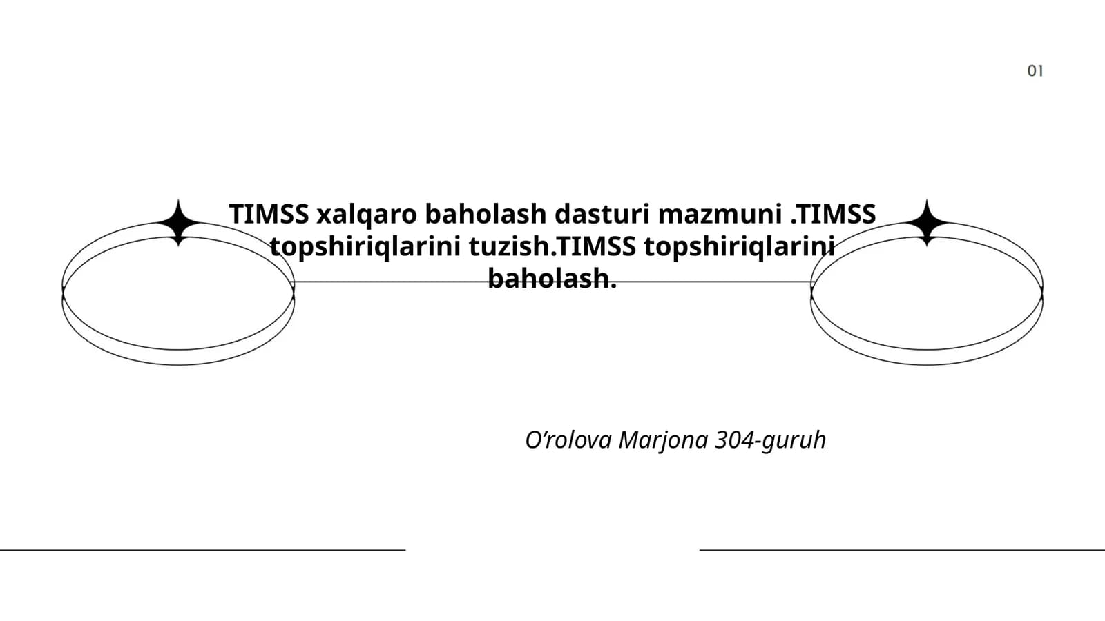 TIMSS xalqaro baholash dasturi