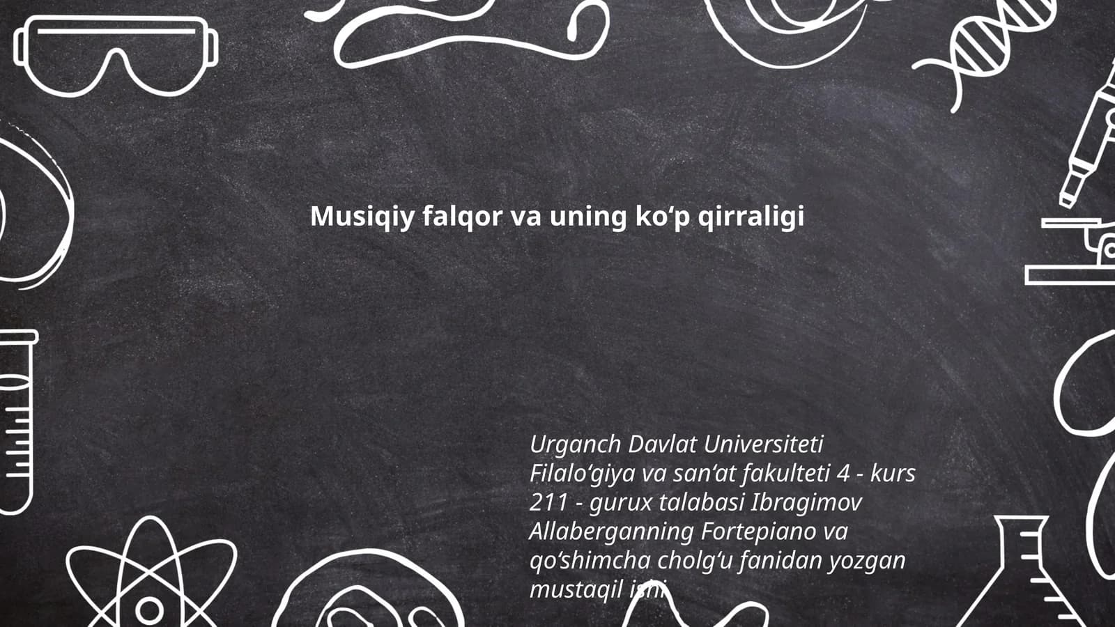 Musiqiy falqor va uning ko‘p qirraligi