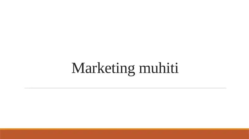 Marketing axboroti tizimi