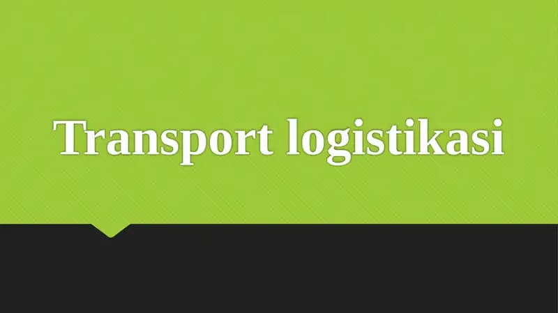 Transport logistikasi