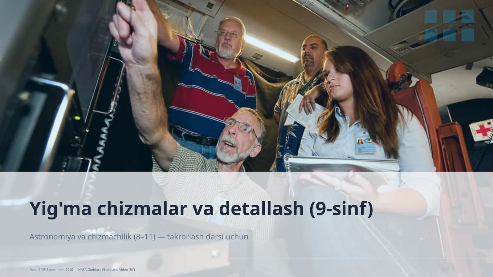 Yig'ma chizmalar va detallash (9-sinf)