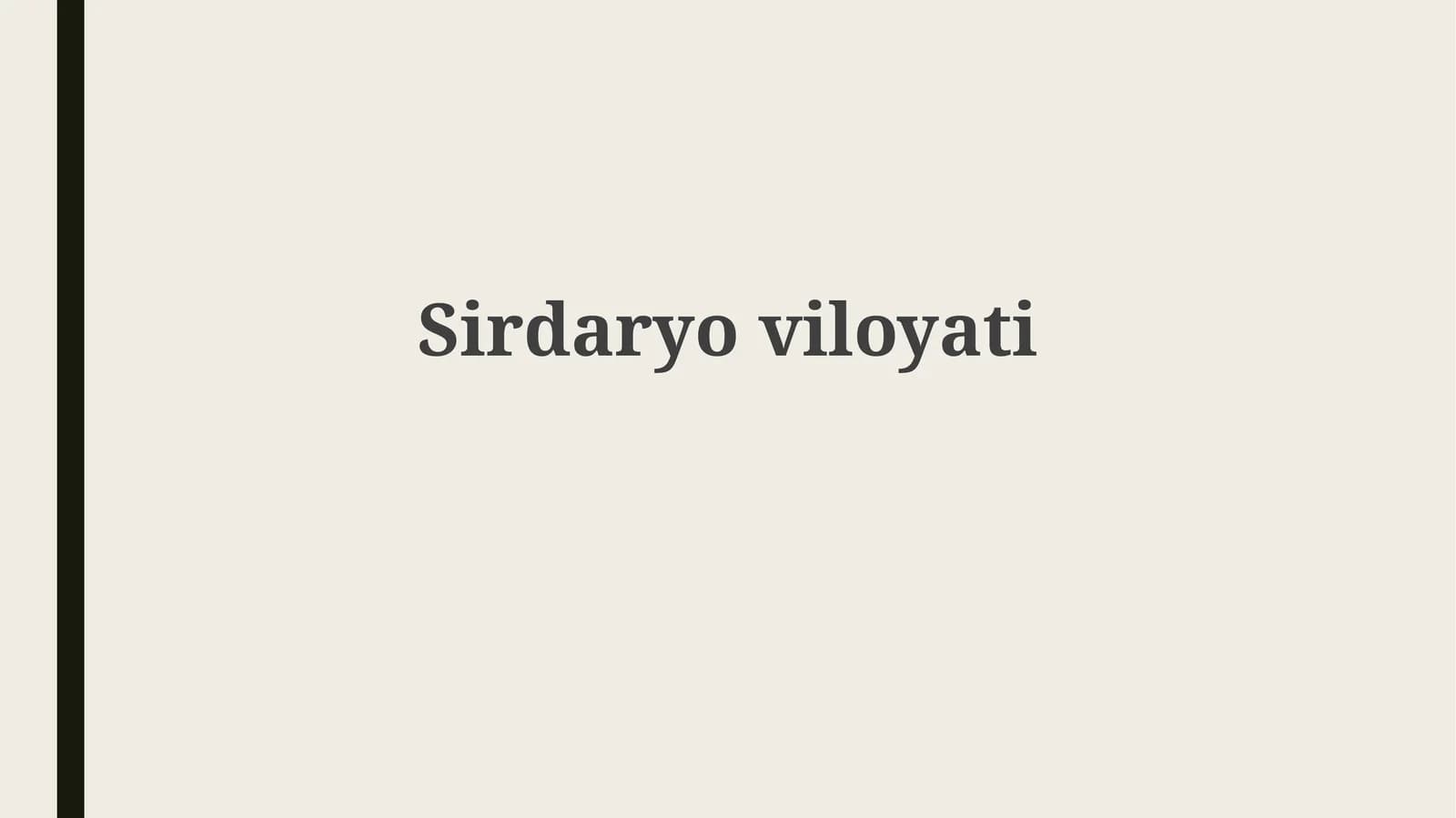 Sirdaryoviloyati