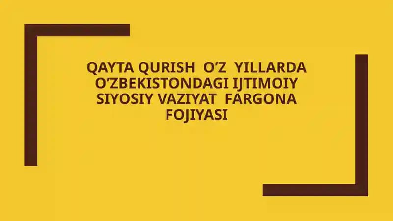 Farg‘ona fojiyasi