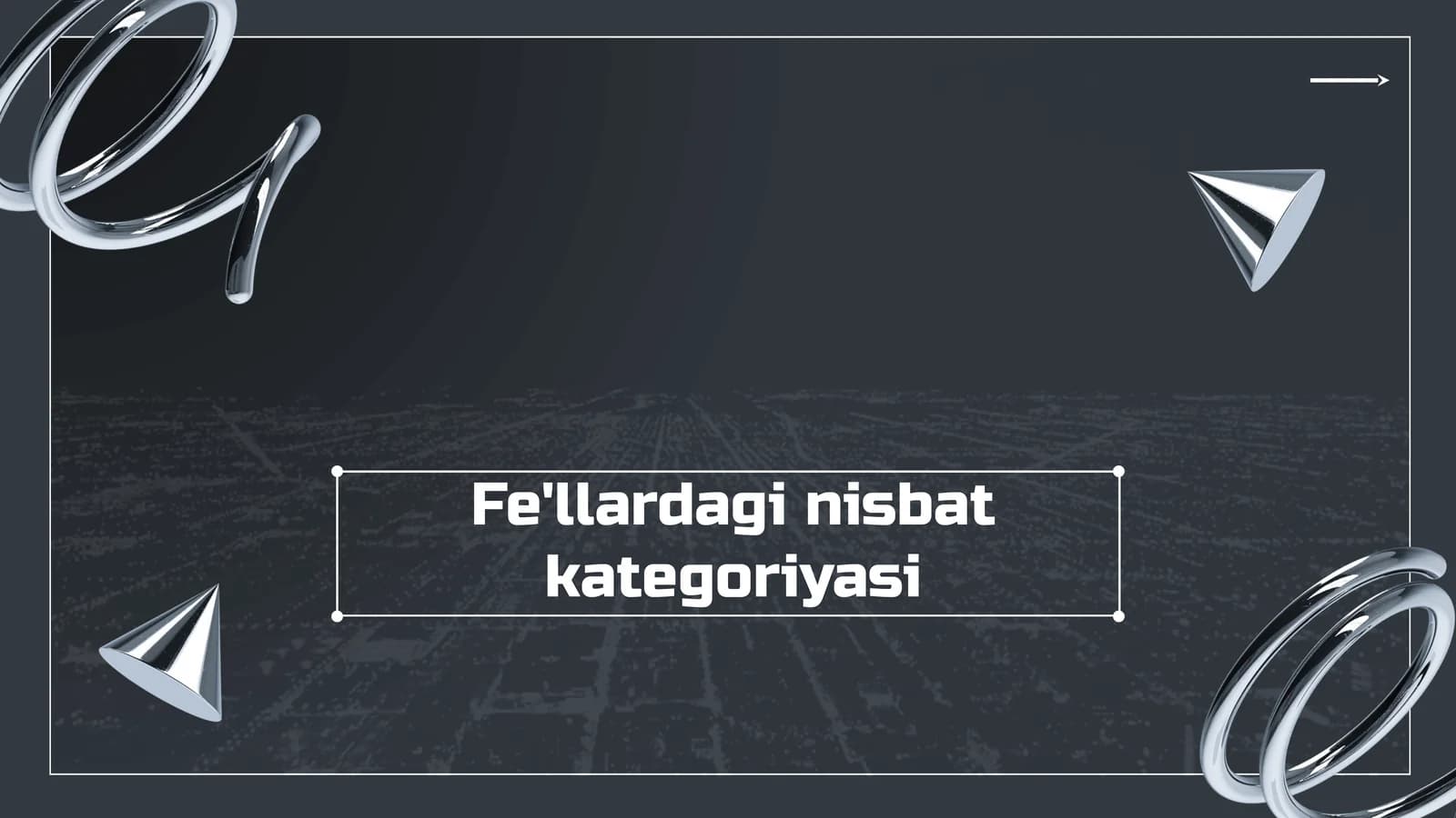 Nisbat Kategoriyasi