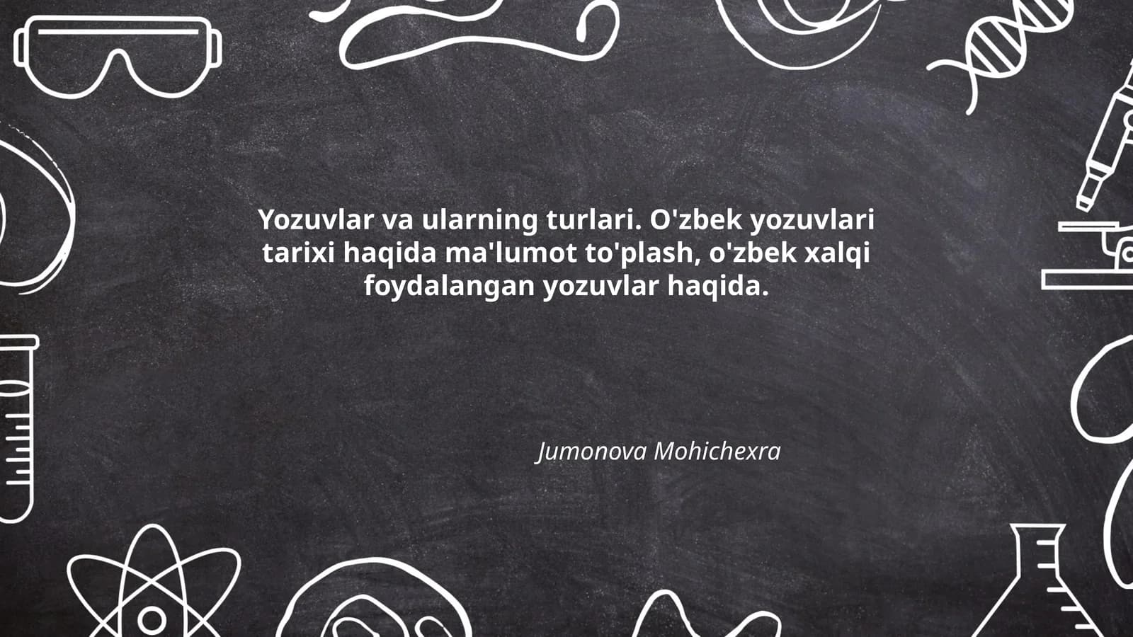 O'zbek yozuvlari tarixi