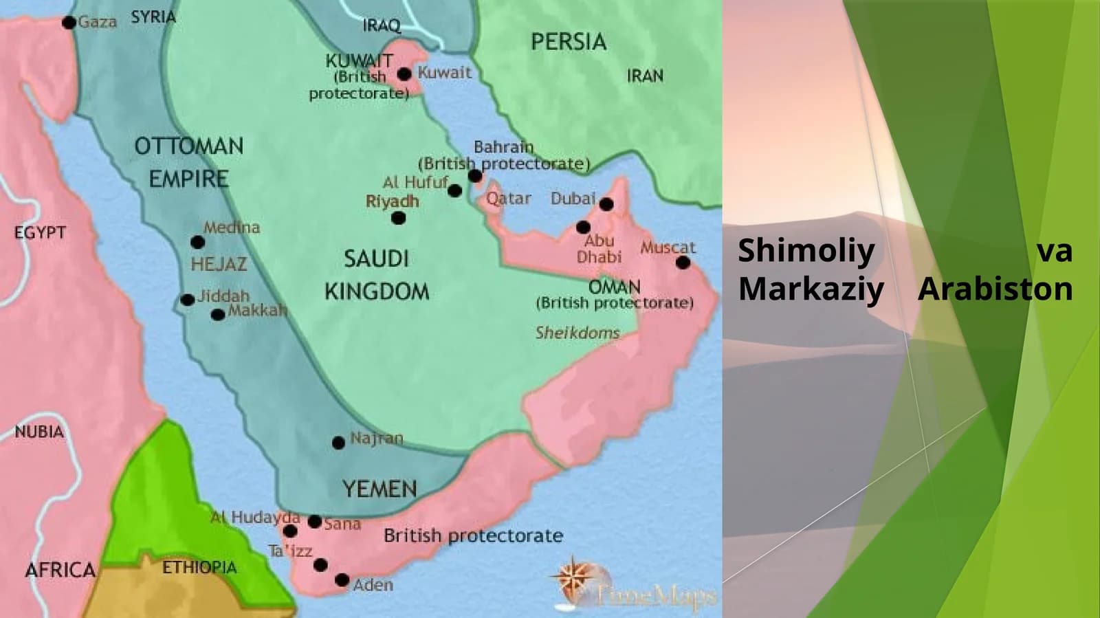 Shimoliy va Markaziy Arabiston