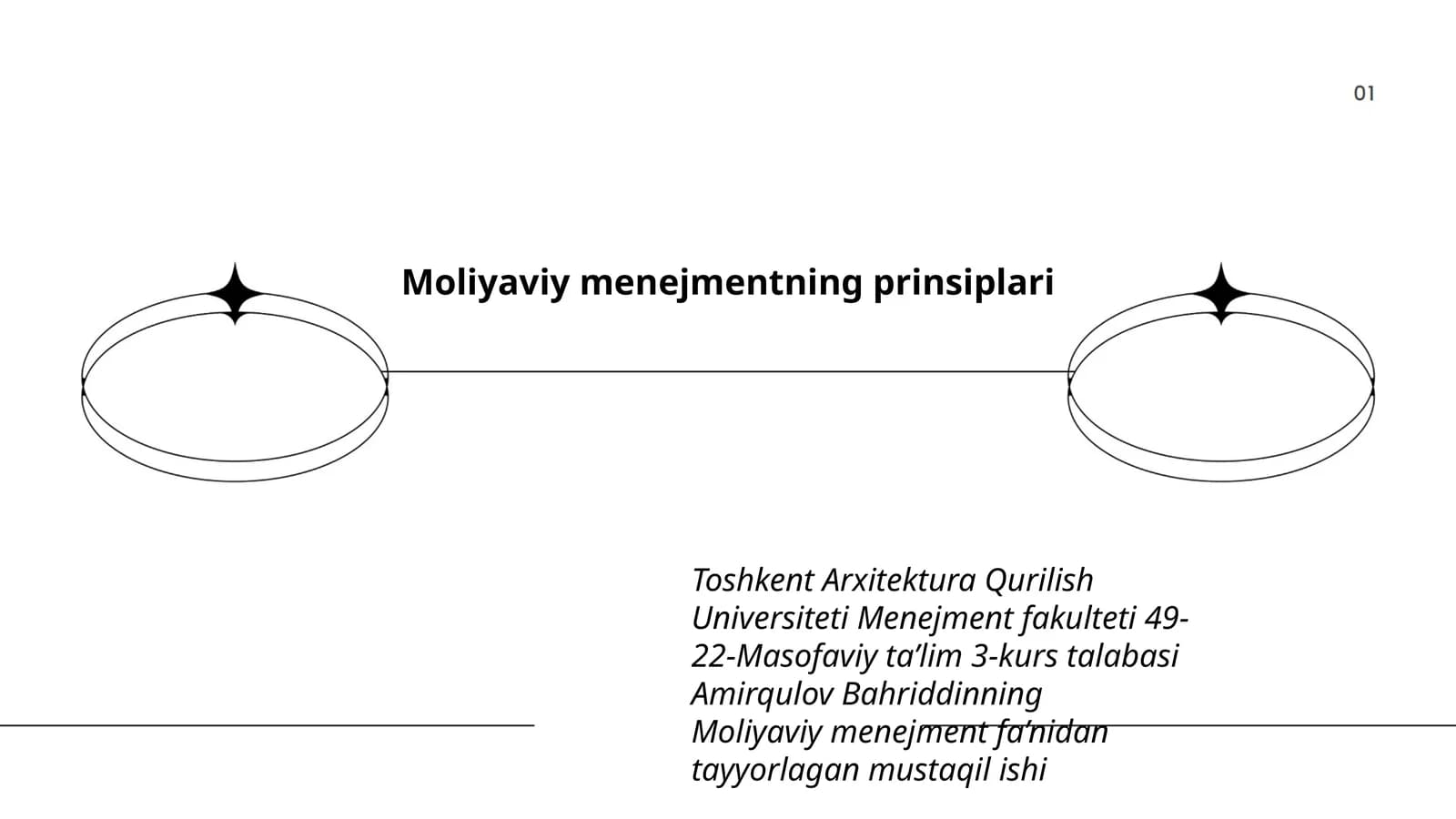 Moliyaviy menejmentning prinsiplari
