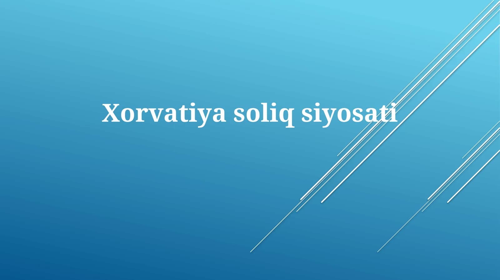 Xorvatiyasoliqsiyosati