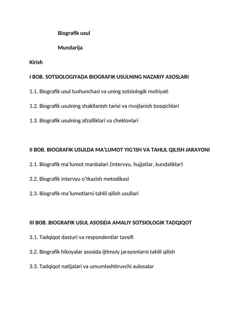 Biografik usul