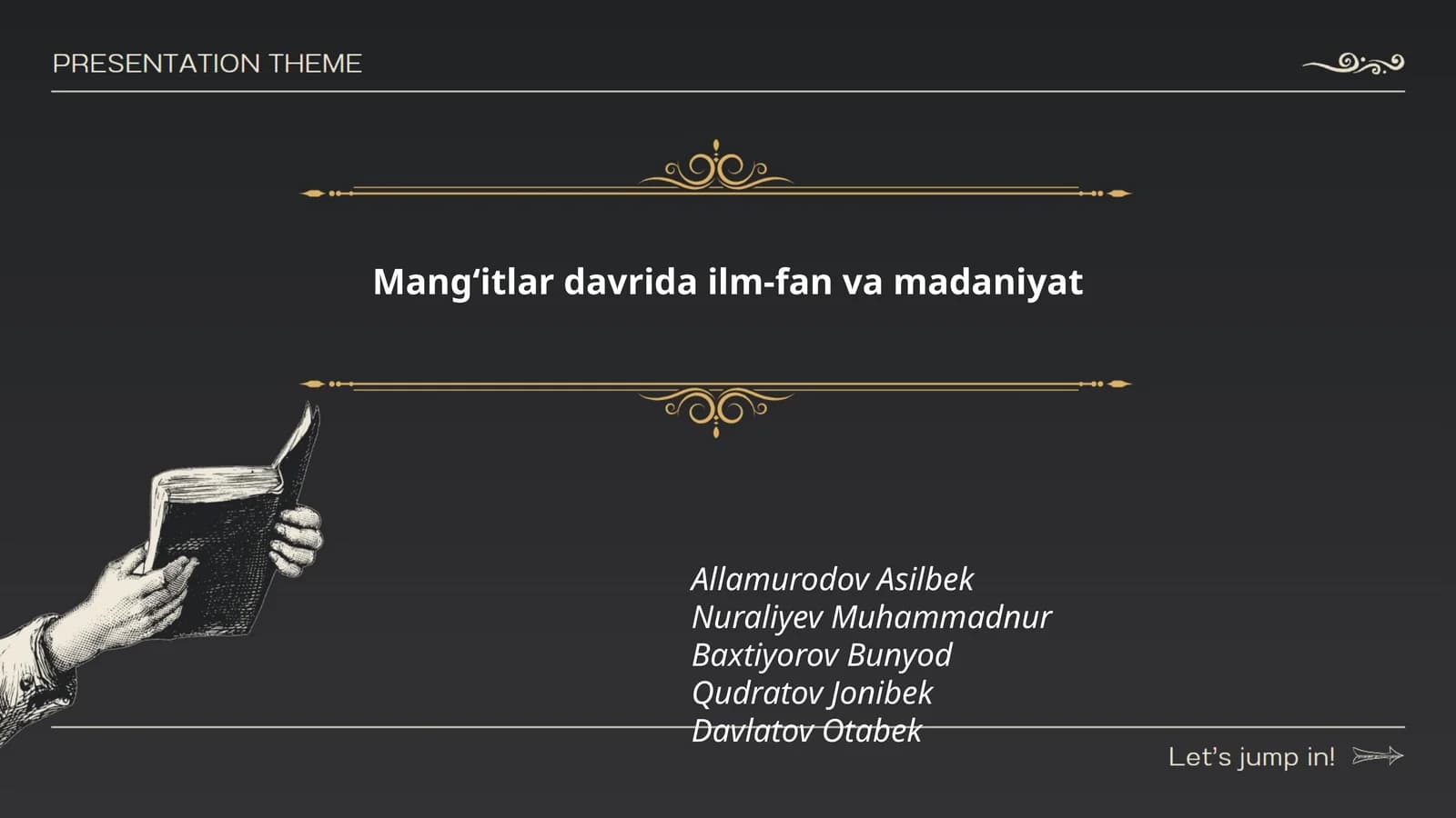 Mangʻitlar davrida ilm-fan va madaniyat