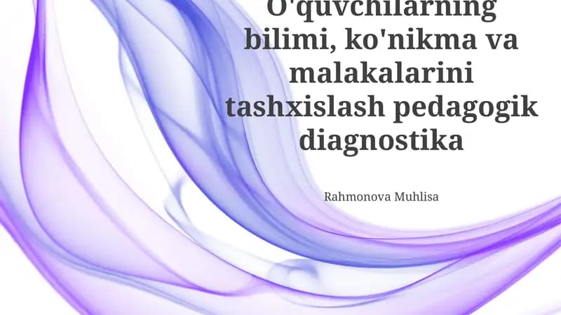 Pedagogik diagnostika