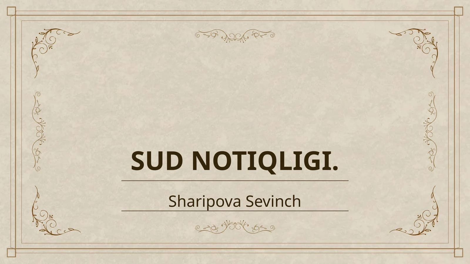 SUD NOTIQLIGI
