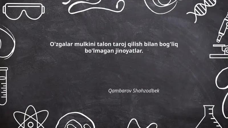 Qasddan odam o‘ldirish