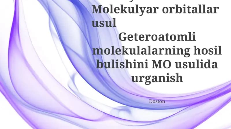 Valent bog'lar nazariyasi