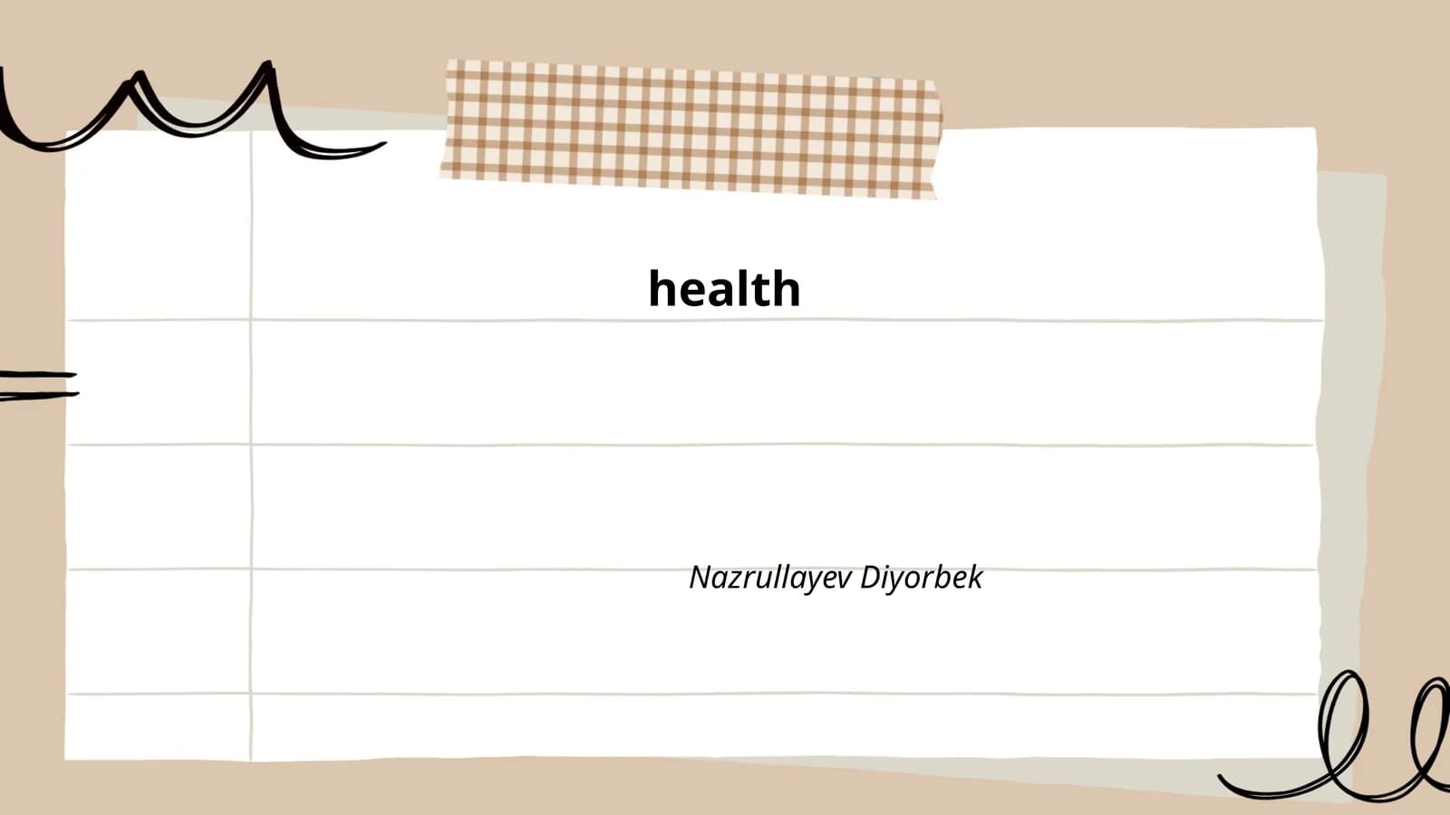 Nutrition