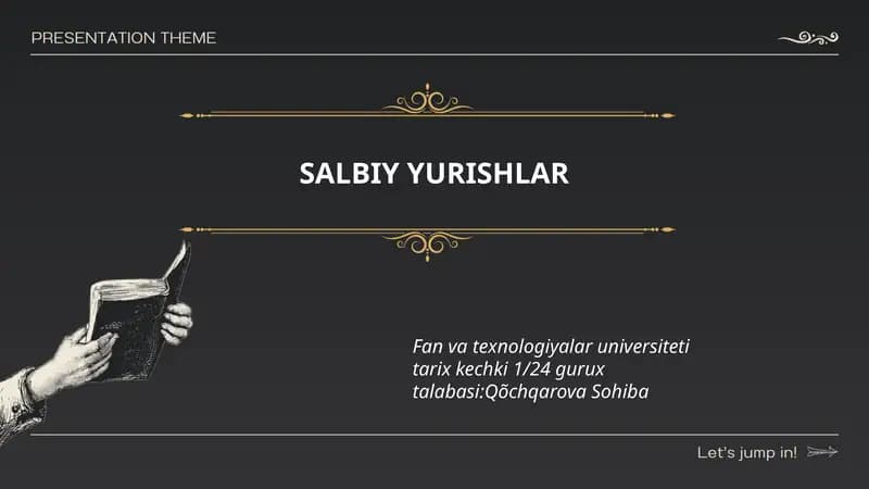 Salbiy Yurishlar