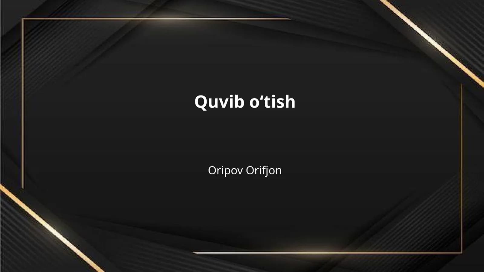 Quvib oʻtish