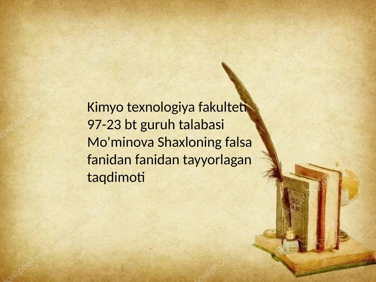 Kimyotexnologiyafakulteti