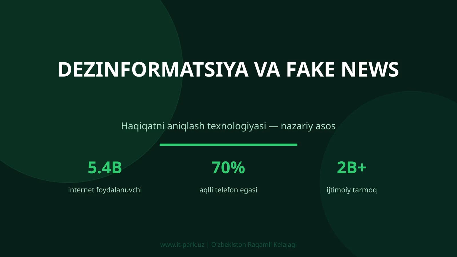 Dezinformatsiya va fake news