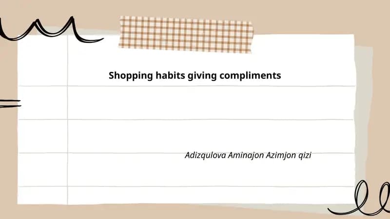 The Psychology of Giving Compliments in Shopping