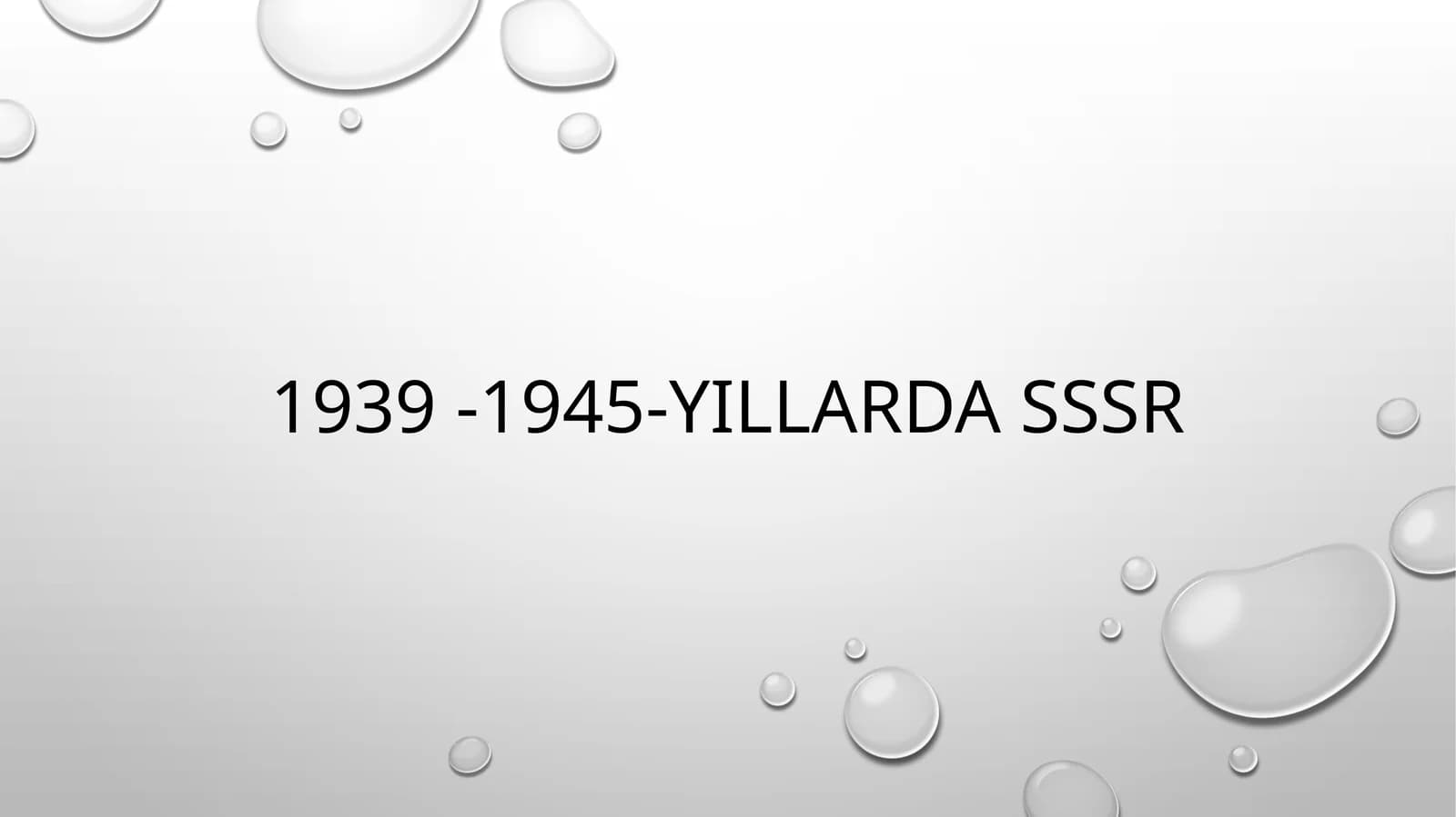 Urush sohasida SSSR