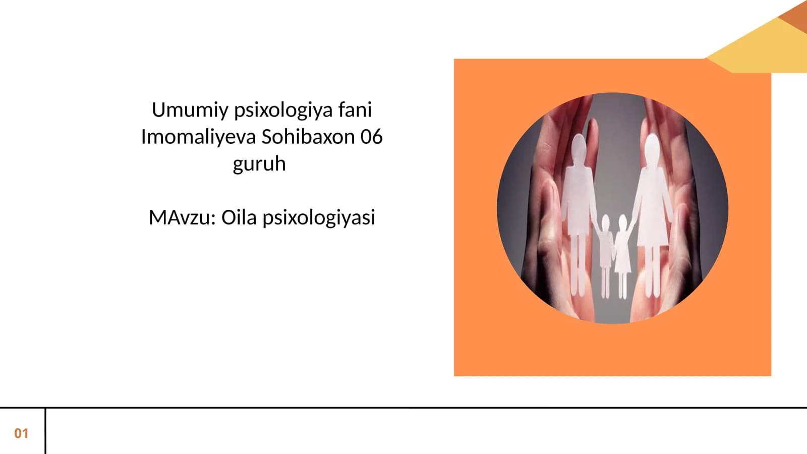 Oila psixologiyasi