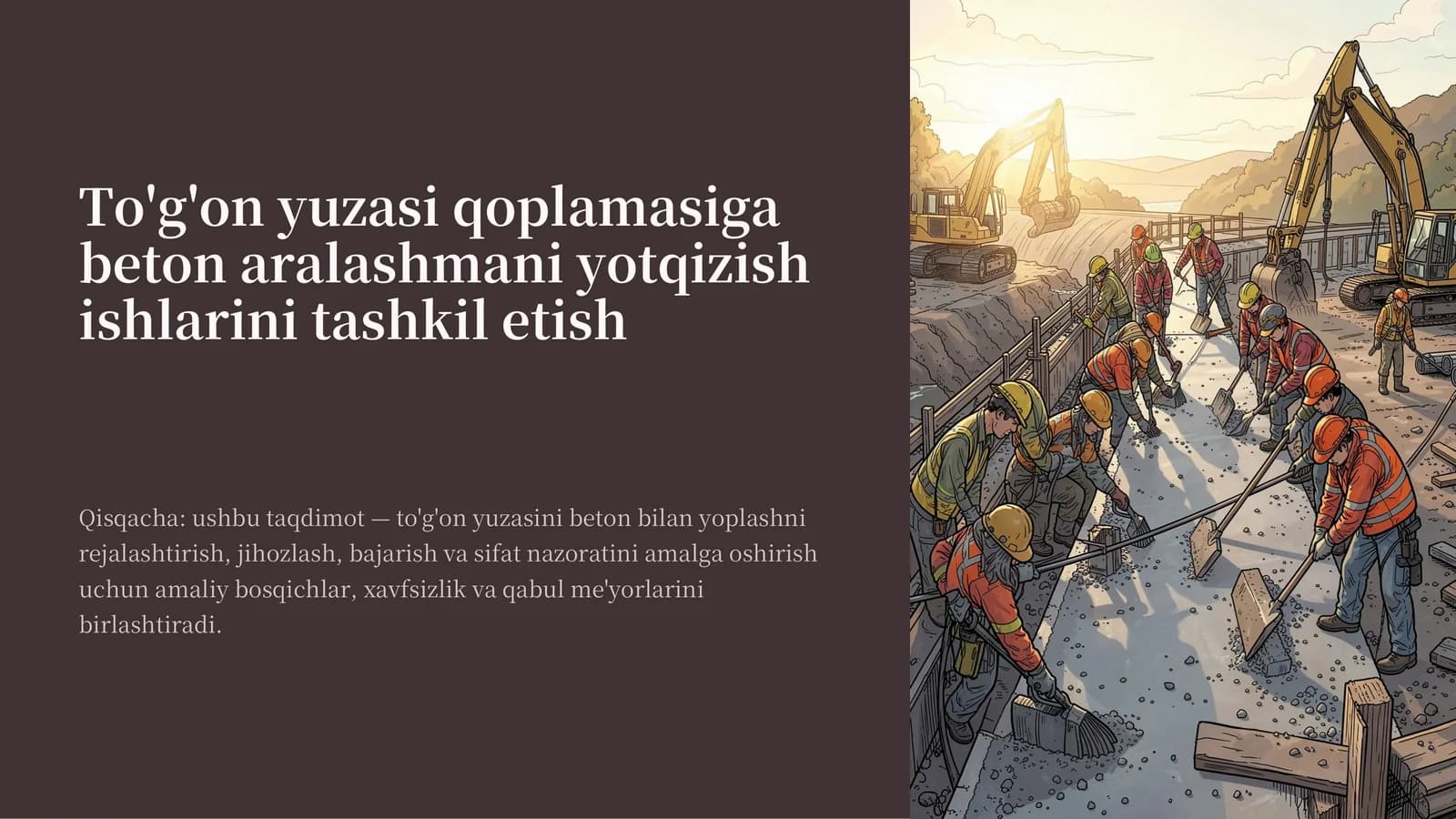 togon yuzasi qoplamasi