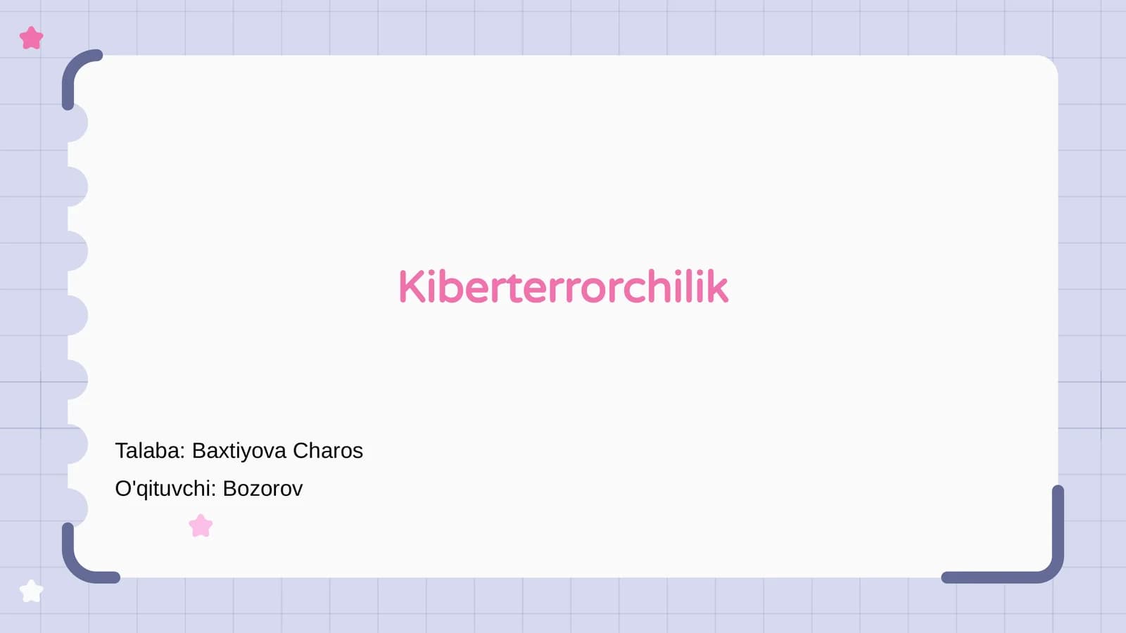 Kiberterrorchilik