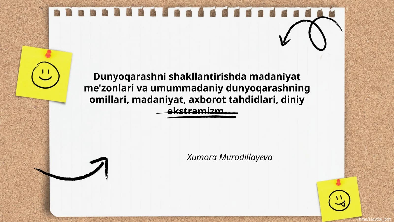Madaniyat va dunyoqarash