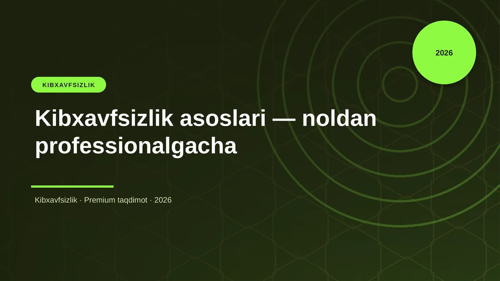 Kibxavfsizlik