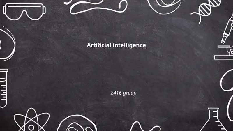 Artificial intelligence