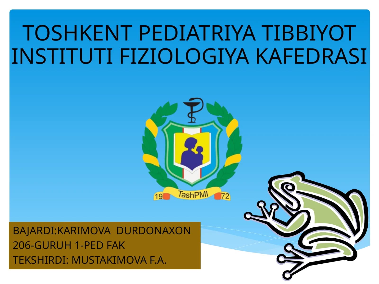 Ko’ndalang–targ’ilmuskullarningxossalari