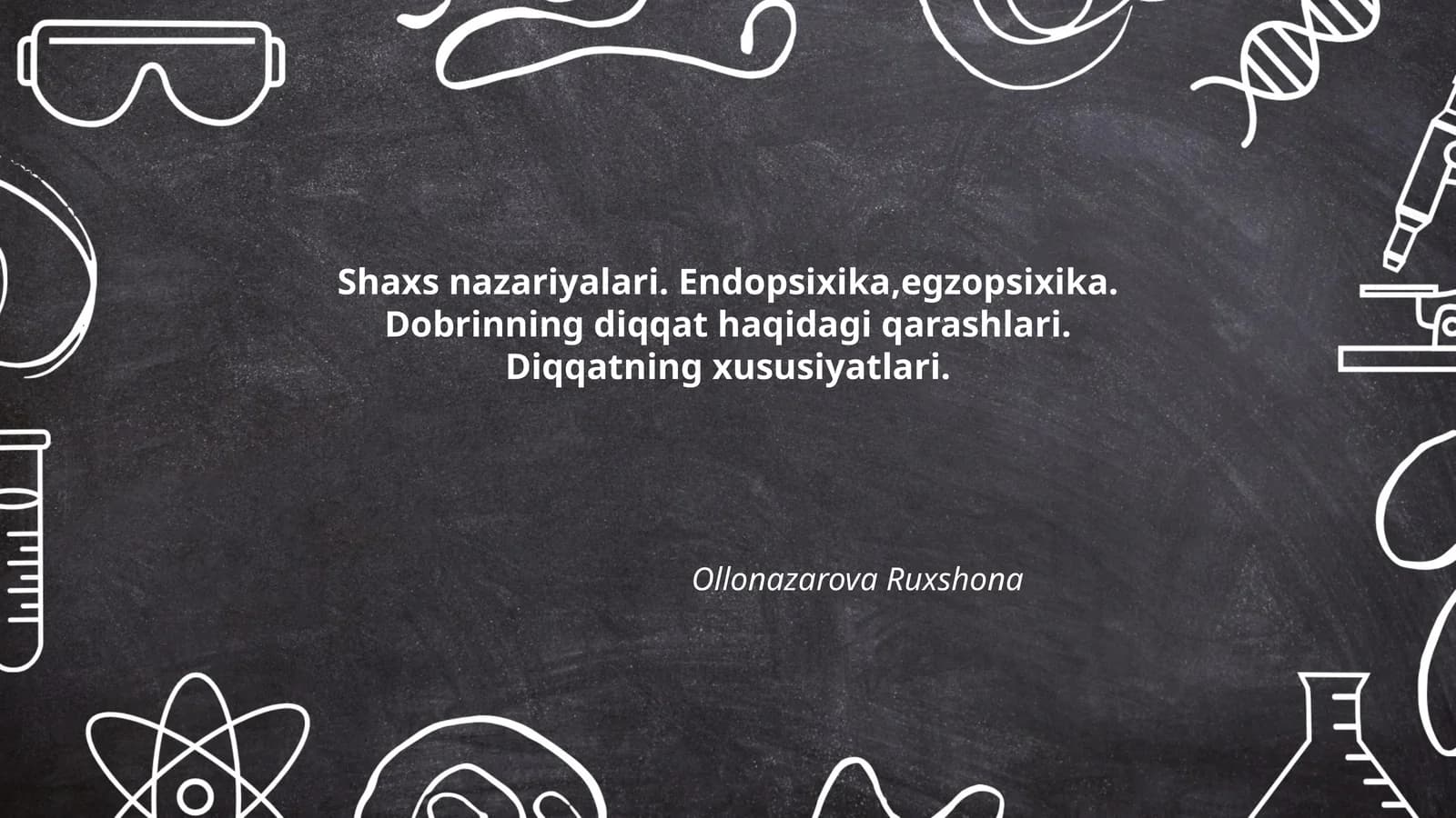 Shaxs nazariyalari