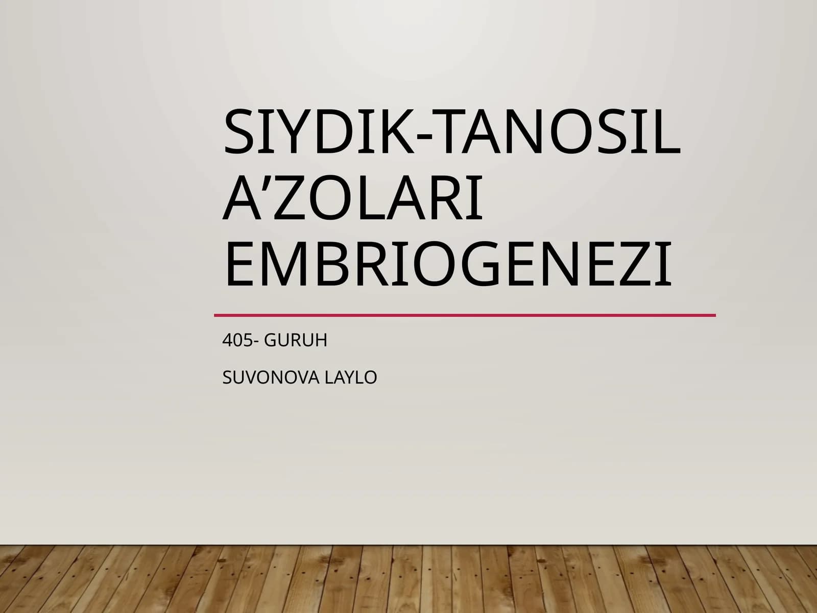 Siydik-Tanosil Aʼzolari Embriogenezi