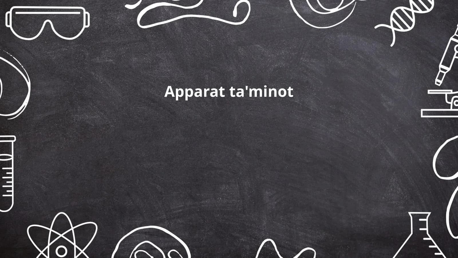 Apparat ta'minot