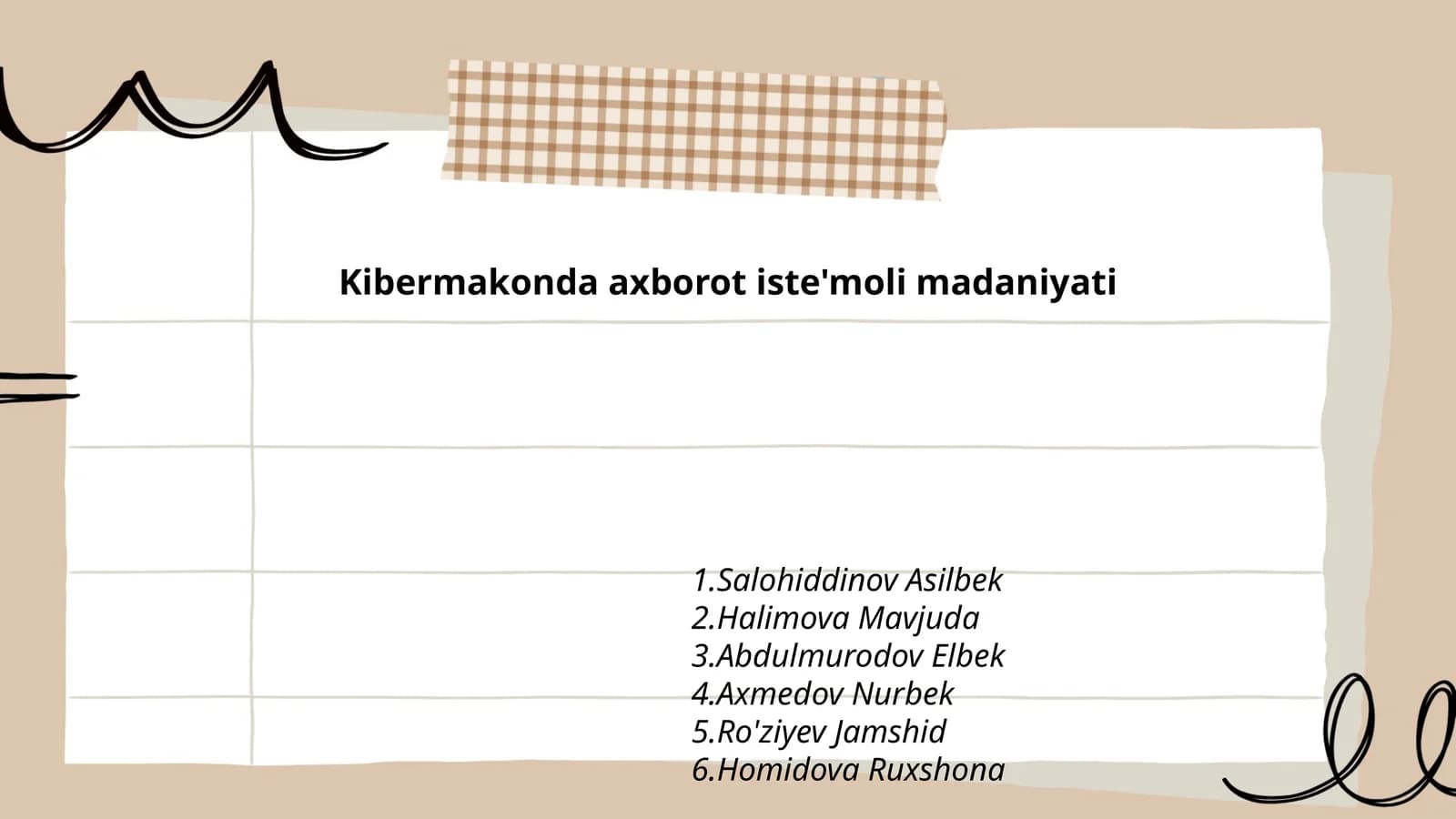 Kibermakonda axborot iste'moli madaniyati
