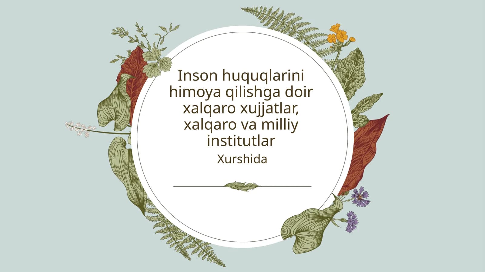 Xalqaro Inson Huquqlari Konventsiyalari