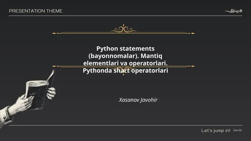 Python bayonotlari