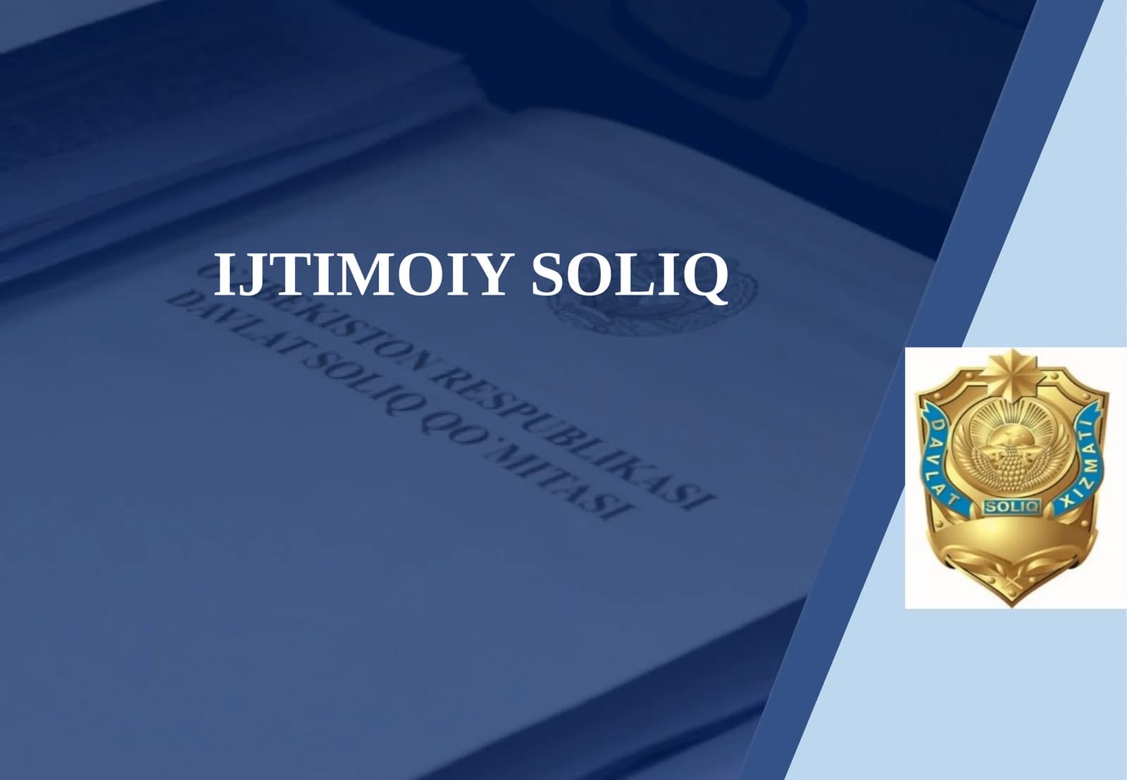 IJTIMOIY SOLIQ