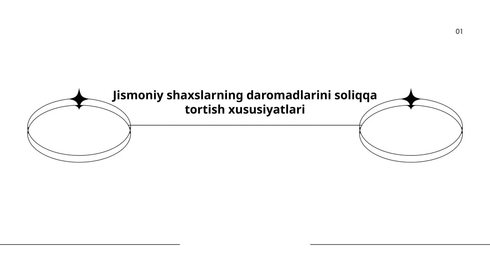 Jismoniy shaxslarning daromadlarini soliqqa tortish xususiyatlari