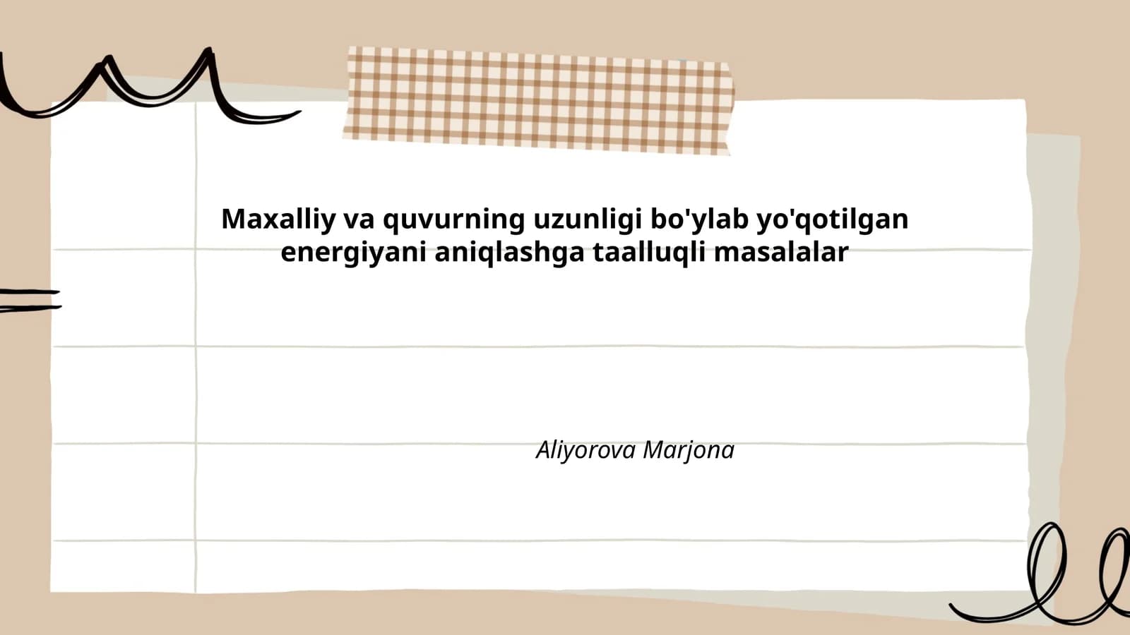 Hidravlik yo'qotishlar