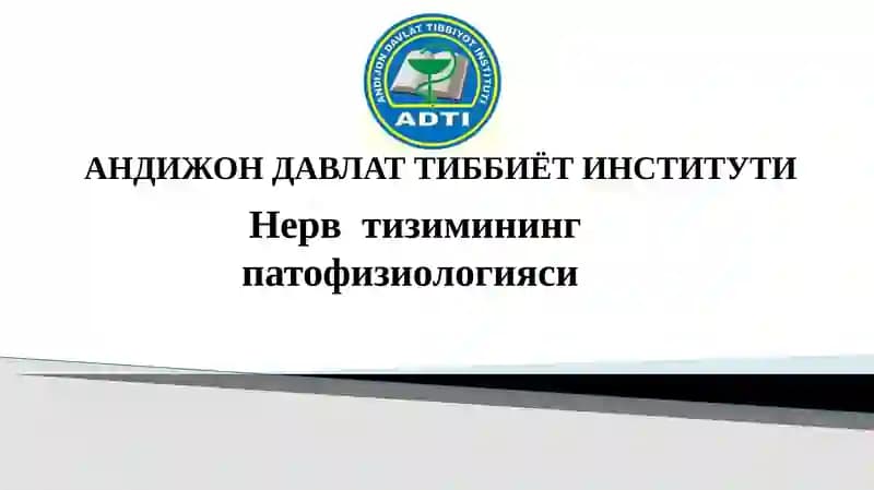 Nerv tizimi patofiIologiyasi I