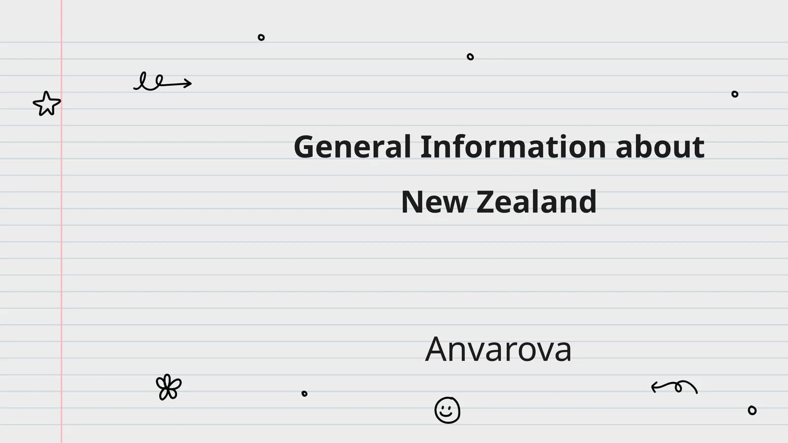 General Information about New Zealand